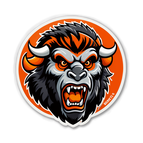 Buffalo Bandits Fan Pride Sticker