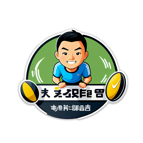 郭志輝訓練時刻貼紙