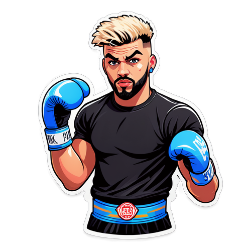 Huwag Kaligtaan: Ang Sticker ni Mike Perry na Handang-Handa na Sumugod kay Jake Paul!