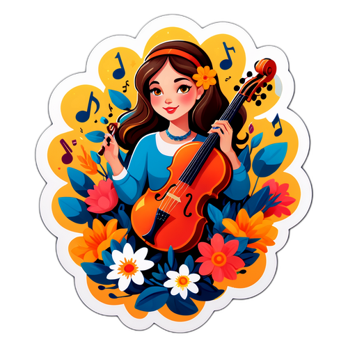 Kreativní samolepka Lucie Výborné