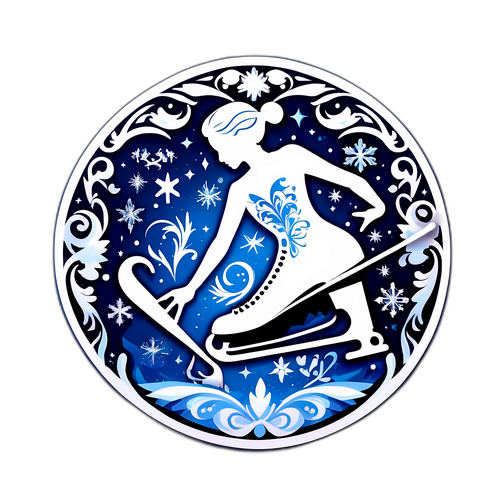 Collage-sticker voor Ilia Malinin