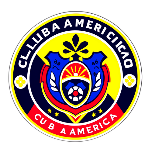 Stiker Merayakan Klub Amerika