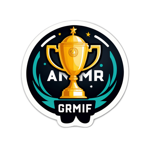 Sticker Cúp Đức Tối Giản