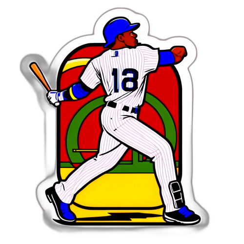 Ketel Marte Home Run Illustration