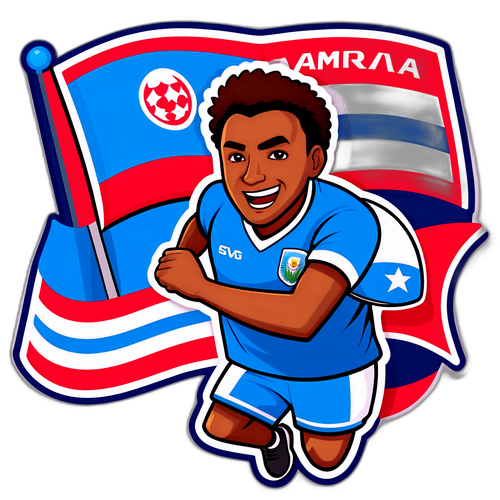 Stiker Energetik Pertandingan 'Amerika Serikat vs Guatemala'