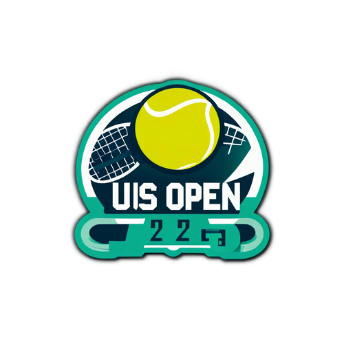 Scopri il Tuo Spirito Competitivo con il Sticker 'US Open 2024' - Pronto per il Grande Gioco!