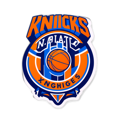 Adesivo Knicks x Nuggets