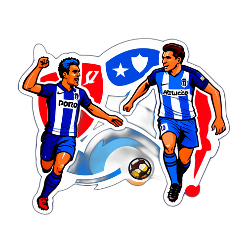 Sticker ya Porto dhidi ya Atlético Madrid