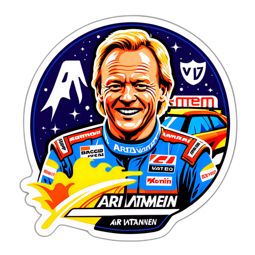 Ari Vatanen voittaa kilpailun