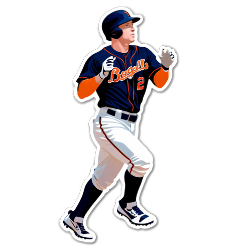 Alex Bregman Action Sticker