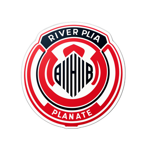 Adesivo Logo Iconico River Plate