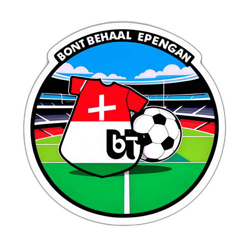 BT Collage klistremerke