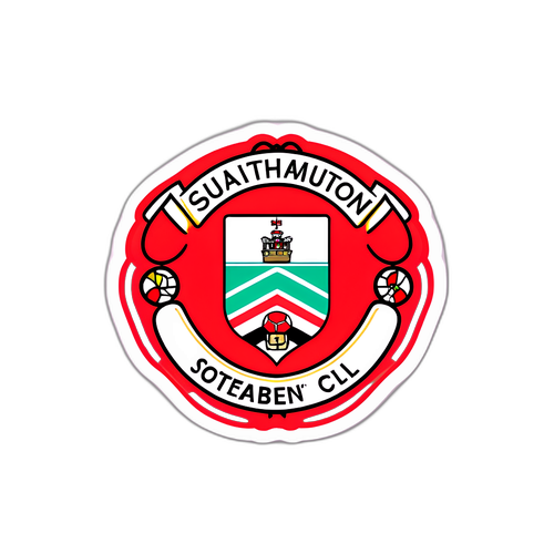 สติกเกอร์ทีมเซาแธมป์ตันในสไตล์น่ารัก