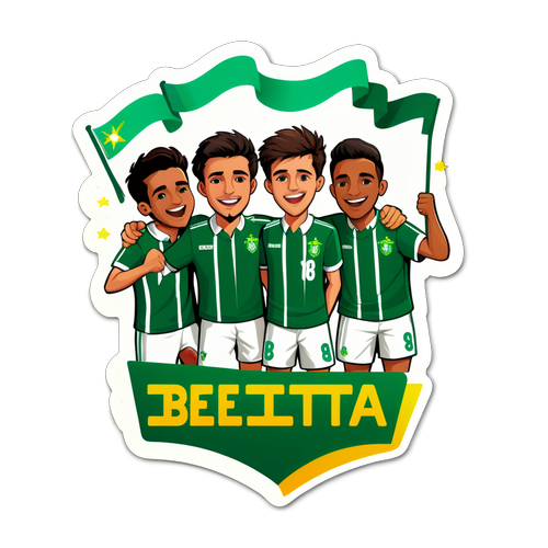 Sticker Penyokong Real Betis
