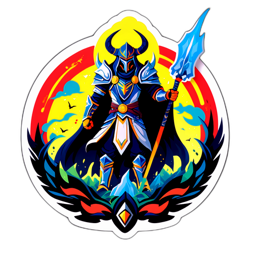 Sticker ng Mistikong Mandirigma