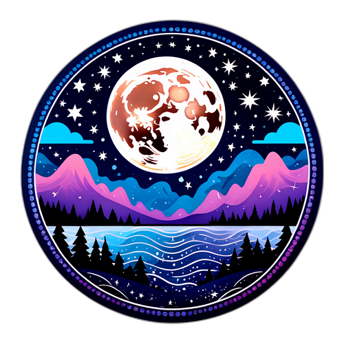 Conception Stellaire de la Lune Pleine de Janvier 2026