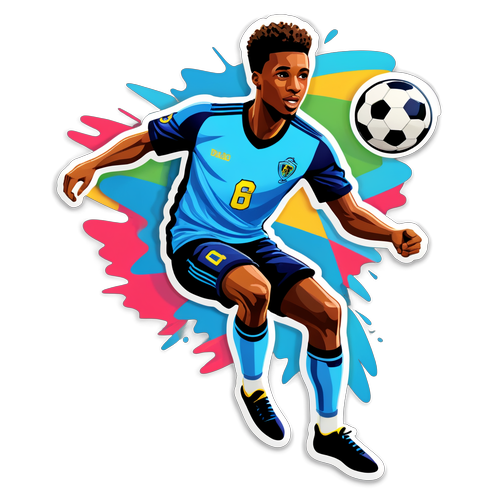 Sticker Merayakan Kemahiran Amad Diallo