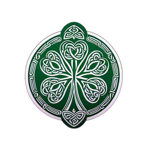 Culture Irlandaise avec des Motifs Celtiques