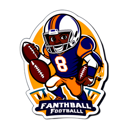 Fantasy Football Team Mascot Sticker