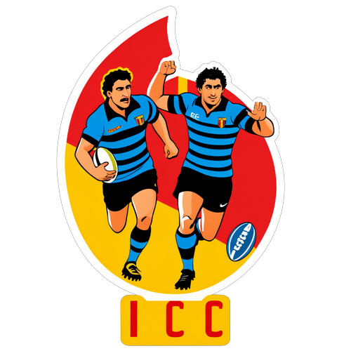 Stiker Rugby Lecce vs Inter: Rivalitas Abadi