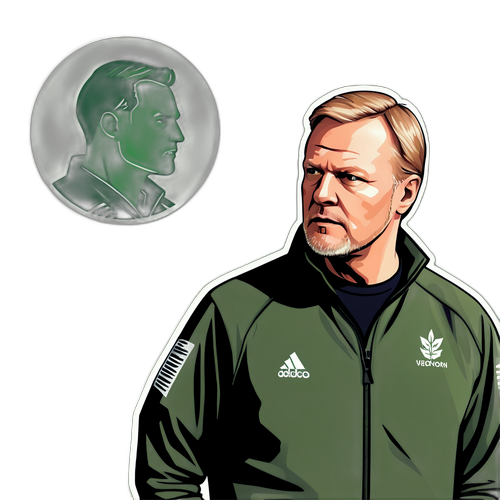 Janne Andersson i taktisk diskussion