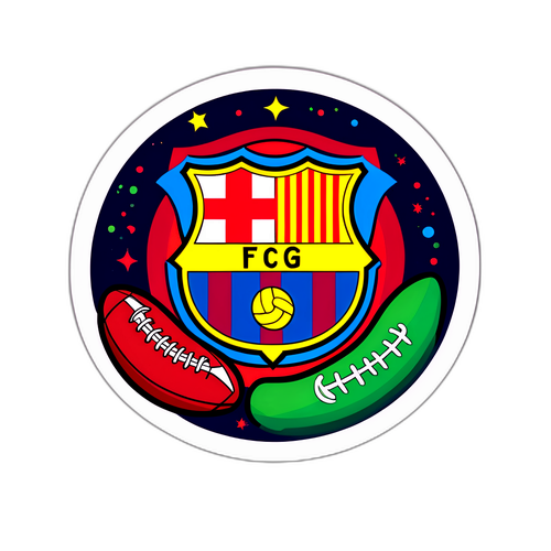 מדבקת תרבות ברצלונה