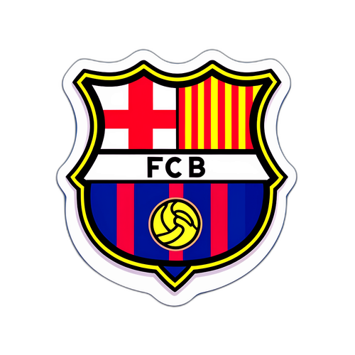 Stiker Ikonik FC Barcelona