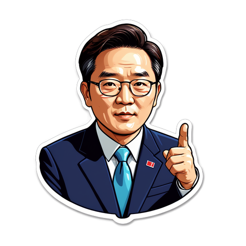 세련된 정치인 스티커