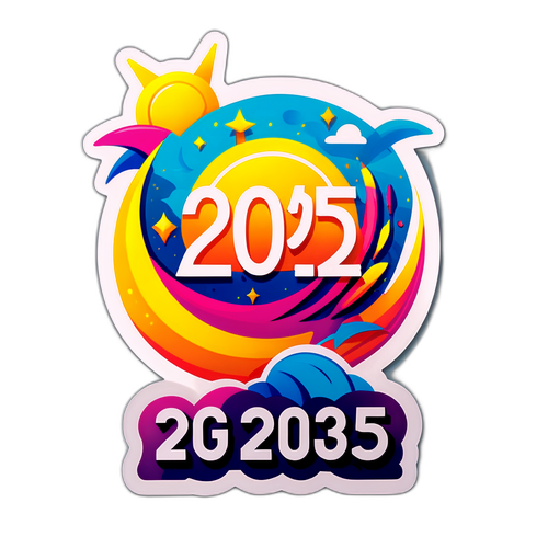 Sticker Tahun 2035