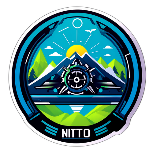 Futuristisk Nitto Sticker