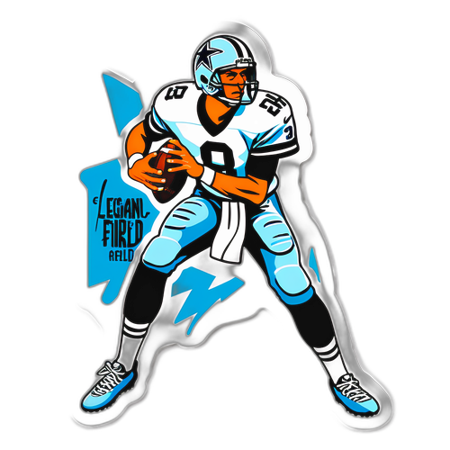 Dynamic Sticker Design: Troy Aikman Tribute