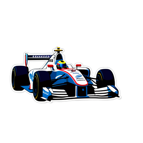 Ralf Schumachers Hastiga Sticker! Känn Farten och Spänningen i Formel 1!