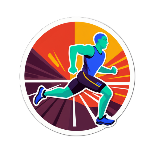 Flashscore logo, juoksija, nopeus