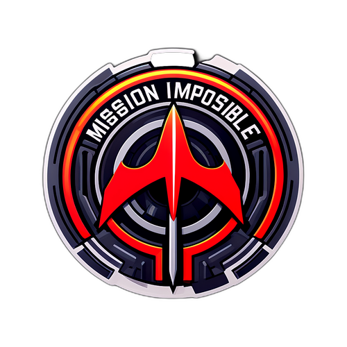 Desenho Estilizado do Logotipo 'Missão Impossível'
