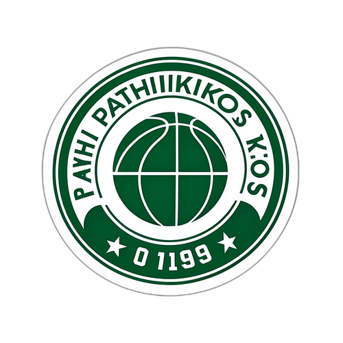 Panathinaikos Basketbol Takımı Nostaljik Sticker