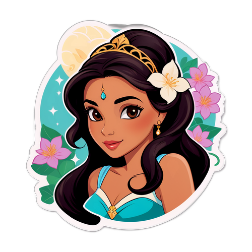 Romantik ve Fantastik Sticker Tasarımı