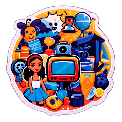 Ilustração de Cinema
