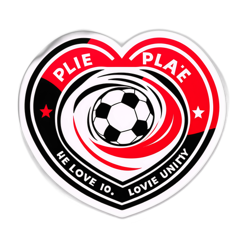 Sticker de River Plate con Cita Motivacional