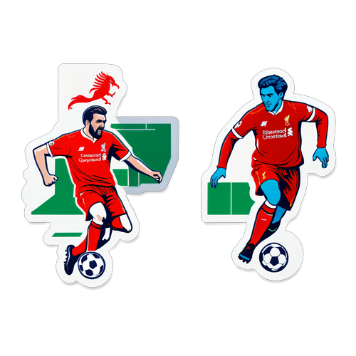 Pemandangan Pertandingan Bola Sepak Brighton vs Liverpool