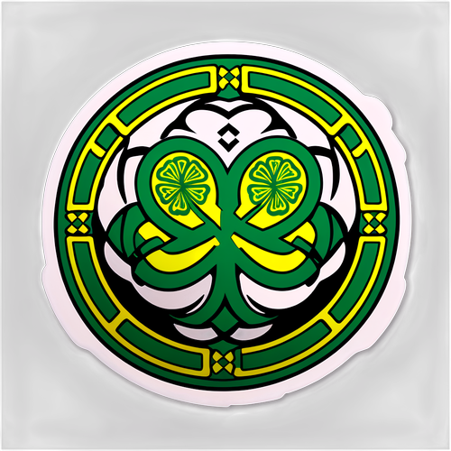 Sticker ya Alama ya Celtic