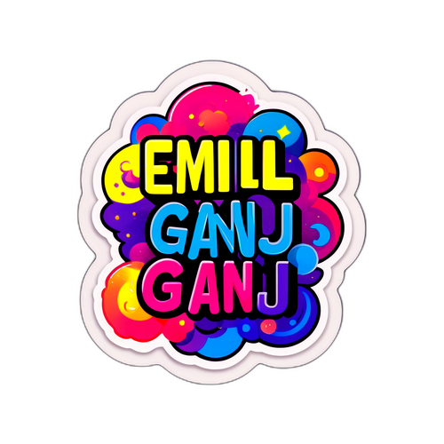 Sticker motivațional Emil Ganj