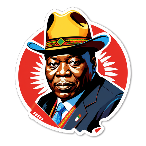 Sticker wa Naibu Rais Gachagua