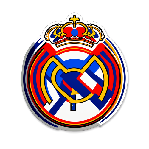 Reka Bentuk Sticker Pertandingan Real Madrid vs Atlético Madrid