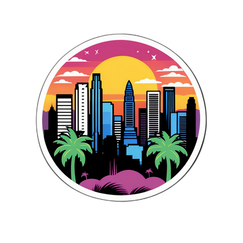 Los Ángeles al Atardecer