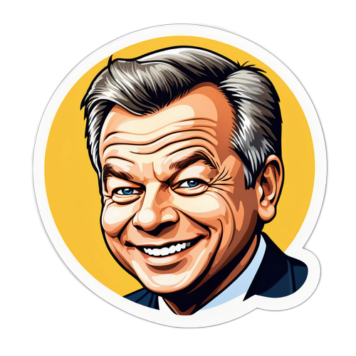 Sauli Niinistön sticker: politiikkaa ja huumoria yhdistävä ilme