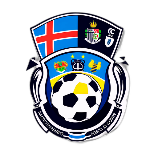 Faszinierender Aufkleber für das Spiel Nottingham gegen FC Porto