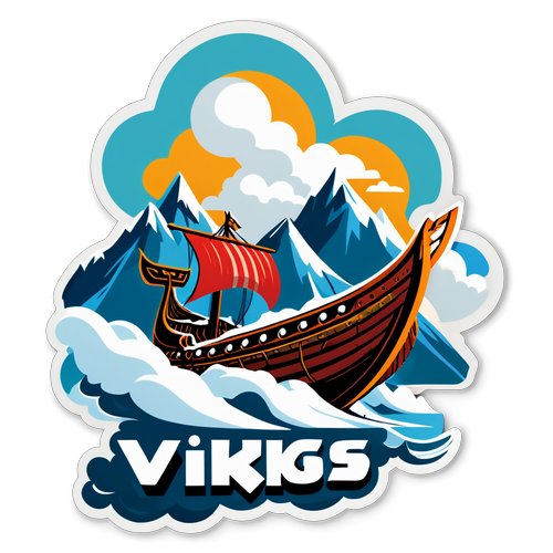 Viking Showdown: Sails and Snow