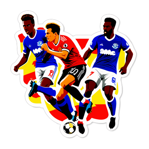 Football Rivalry Sticker: Man United vs Rangers