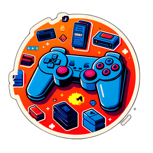 Retro PS2 Játék Konzol