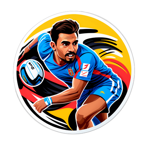 Sticker dynamique de Carlos Prates